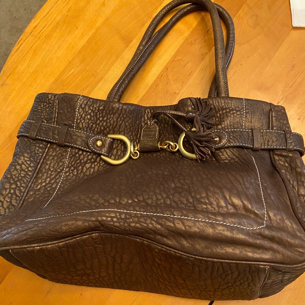 Adrienne Vittaadini Leather Shoulder Bag